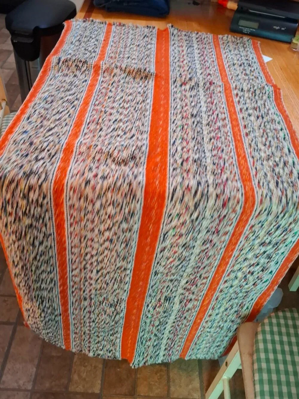 Vintage Woven Toss Scatter Rug Grandma's House 55